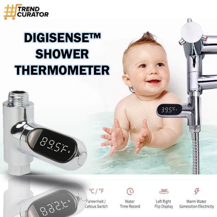 DigiSense™ Shower Thermometer In Fº/ Cº